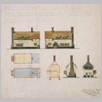1909, House for A.A. Voysey at Slindon Barnham Junction, Victoria and Albert Museum.jpg